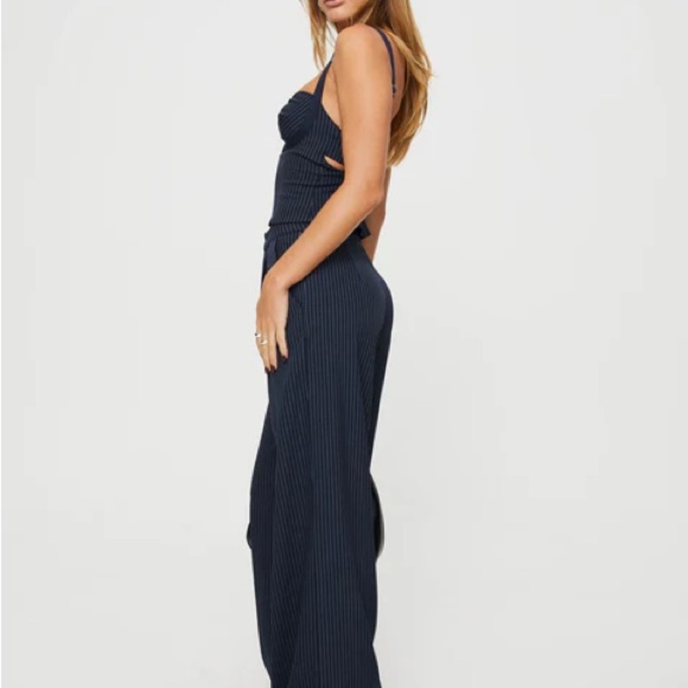 Princess Polly Brianna set navy pinstripe - Picture 4 of 15
